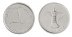 United Arab Emirates 5 Fils-1 Dirham, 5 Pieces Full Coin Set, 2011-2017, Mint
