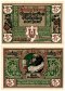 Rothenburg 50 Pfennig 6 Pieces Notgeld Set, 1921, Mehl #1142.2, UNC