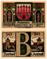 Zerbst 10 Pfennig - 1 Mark 9 Pieces Notgeld Set, 1921, Mehl #1469.2, UNC