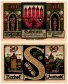 Zerbst 10 Pfennig - 1 Mark 9 Pieces Notgeld Set, 1921, Mehl #1469.2, UNC