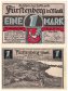 Fuerstenberg 10 Pfennig - 1 Mark 7 Pieces Notgeld Set, 1921, Mehl #402.9, UNC