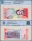 Venezuela 5 Bolivar Soberano Banknote, 2018, P-102a, UNC, Radar Serial #, TAP Authenticated