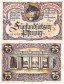 Rheinsberg 25-75 Pfennig 9 Pieces Notgeld Set, Mehl #1120.4a, UNC