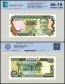 Zambia 20 Kwacha Banknote, 1989-1991 ND, P-32b, UNC, TAP 60-70 Authenticated