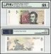 Argentina 5 Pesos, 2003, P-353a, PMG 68