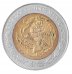 Mexico 5 Pesos Coin, 2008, KM #901, Mint, Commemorative, Heriberto Jara, Coat of Arms