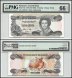 Bahamas 1/2 Dollar, 1974 - ND 1984, P-42a, Queen Elizabeth II, PMG 66