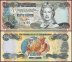 Bahamas 1/2 Dollar Banknote, 2001, P-68, UNC, Queen Elizabeth II