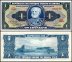 Brazil 1 Cruzeiros Banknote, 1954-1958 ND, P-150b, UNC