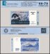 Madagascar 100 Ariary Banknote, 2004, P-86c, UNC, TAP 60-70 Authenticated