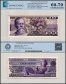 Mexico 100 Pesos Banknote, 1982, P-74c.26, UNC, Series VL, TAP 60-70 Authenticated