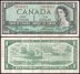 Canada 1 Dollar Banknote, 1954, P-74a, Used