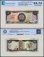Trinidad & Tobago 10 Dollars Banknote, 2006, P-57a.1, UNC, TAP 60-70 Authenticated
