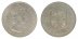 Fiji 1 Florin Coin, 1958, KM #24, MS-Mint, Queen Elizabeth II, Coat of Arms