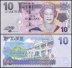 Fiji 10 Dollars Banknote, 2012, P-111b, UNC, Queen Elizabeth II