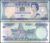 Fiji 20 Dollars Banknote, 1992, P-95a, UNC, Queen Elizabeth II, Signature J. Kuabuabola
