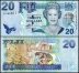 Fiji 20 Dollars Banknote, 2007, P-112a, UNC