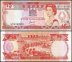 Fiji 5 Dollars Banknote, 1989, P-91a, UNC, Queen Elizabeth II, Signature J. Kuabuabola
