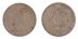 Fiji 6 Pence Coin, 1961, KM #19, F-Fine, Queen Elizabeth II, Turtle