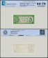 Hong Kong - Government 5 Cents Banknote, 1961-1965 ND, P-326, UNC, TAP 60-70 Authenticated