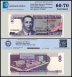 Philippines 100 Piso Banknote, 2010, P-194b.7, UNC, TAP 60-70 Authenticated