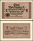 Germany 1 Reichsmark Banknote, 1940-1945 ND, P-R136b, UNC