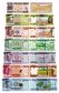 Guinea 100-20,000 Francs 7 Pieces Banknote Set, 2015-2018, P-A47-52, UNC