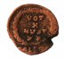 Virgin Mary Coin: Bronze Coin from the Reign of Emperor Arcadius Album, w/ COA