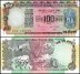 India 100 Rupees Banknote, 1990-1996 ND, P-86g, UNC, Plate Letter A