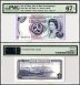 Isle of Man 1 Pound Banknote, 1983, P-40c, PMG 67