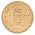 Netherlands Antilles 1 Gulden Coin, 2016, KM #91, Mint, King Willem-Alexander, Coat of arms