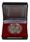 Yugoslavia 1,500 Dinara Silver Coin, 1981, KM #83, Mint, Commemorative, Table Tennis, In Box