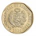 Peru 1 Sol Coin, 2020, KM #4013, Mint, Commemorative, Packed, Juan Pablo Viscardo y Guzman, Coat of Arms