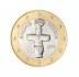 Cyprus 1 Euro Coin, 2008-2021, KM #84, Mint, Cross, EU