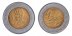 Mexico 5 Pesos Coin, 2010, KM #925, Mint, Commemorative, Vicente Gurrero, Coat of Arms