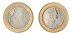 Gibraltar 1 Penny - 2 Pounds 8 Pieces Coin Set, 2004-2010, KM #1057-1207, Mint