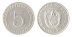 Panama 1 Centesimo - 1/2 Balboa 5 Pieces Coin Set, 1993, KM #12a-124, Mint, In Acrylic Holder