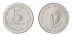 Tajikistan 10 Diram - 5 Somoni 6 Pieces Coin Set, 2019-2022, N #166125-177438, Mint