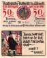 Luebeck 50 Pfennig Notgeld, 1921, Mehl #838, UNC