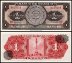 Mexico 1 Peso Banknote, 1970, P-59l, UNC, Series BIP