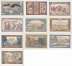 Freiburg in Schlesien 10-50  Pfennig 10 Pieces Notgeld Set, 1921, Mehl # 383, UNC