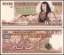Mexico 1,000 Pesos Banknote, 1983, P-80a.11, UNC, Series UH