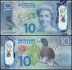 New Zealand $10 Dollars Banknote, 2015, P-192, UNC