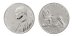 Congo 1 Franc 4 Pieces Coin Set, 2004, Mint, Coins of Saint John Paul II of the Congo Mini
