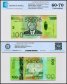 Samoa 100 Tala Banknote, 2008 ND, P-43, UNC, TAP 60-70 Authenticated