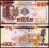 Guinea 100-20,000 Francs 7 Pieces Banknote Set, 2015-2018, P-A47-52, UNC