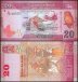 Sri Lanka 20 Rupees Banknote, 2010, P-123a, UNC
