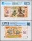 Brunei 20 Ringgit Banknote, 2007, P-34a, UNC, Commemorative, Polymer, TAP 60-70 Authenticated