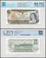 Canada 1 Dollar Banknote, 1973, P-85c, UNC, TAP 60-70 Authenticated