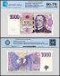 Czechia - Czech Republic 1,000 Korun Banknote, 2008, P-25b, UNC, Series H, TAP 60-70 Authenticated